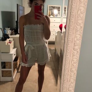 white romper